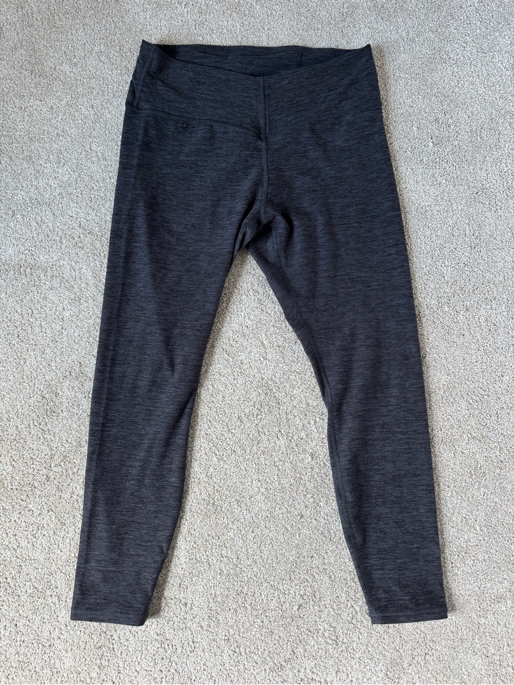 Fabletics Women's Dark Heather Charcoal High-Waist Leggings